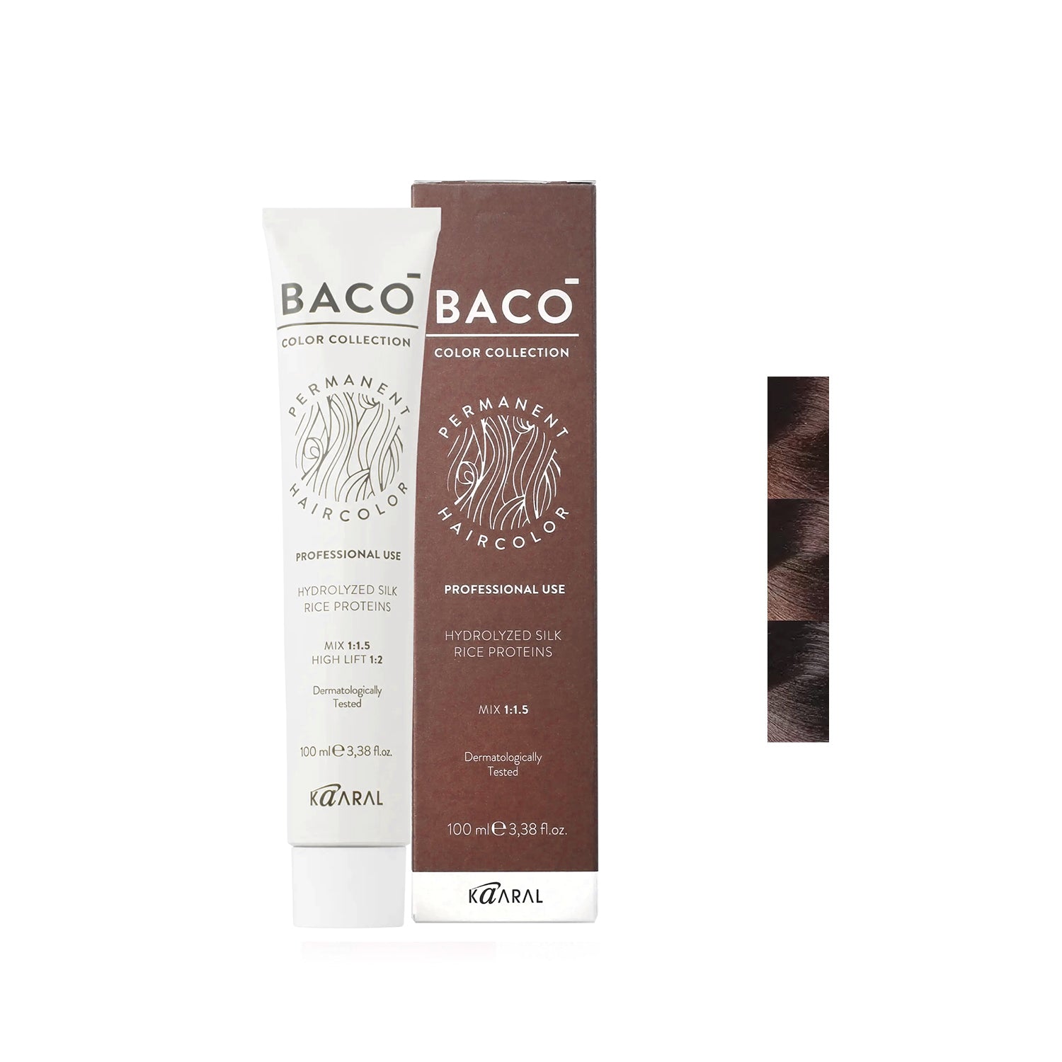 BACO Permanent Hair Color - Brunette Mahogany