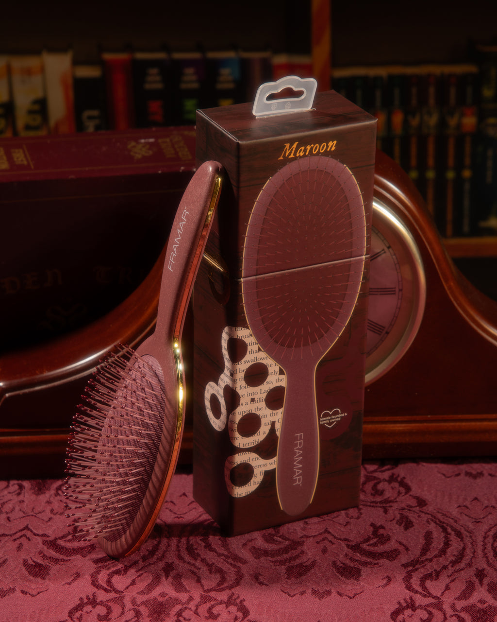 Framar Dark Academia Detangler Brushes