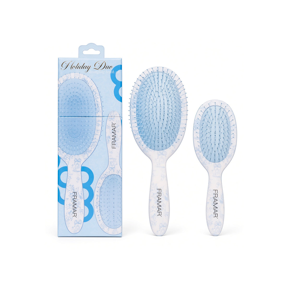 Framar Holiday Brush Duo