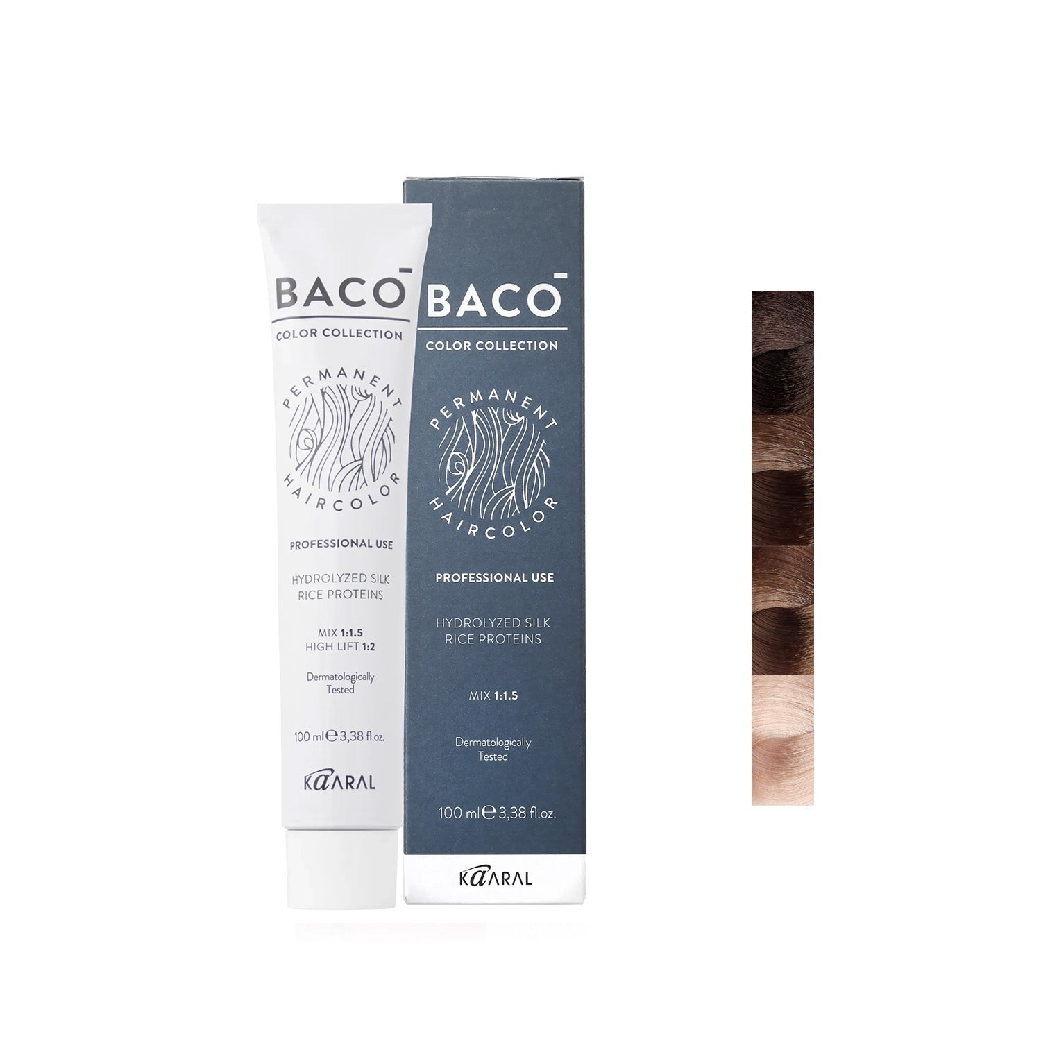 BACO Permanent Hair Color - Intense Brunette