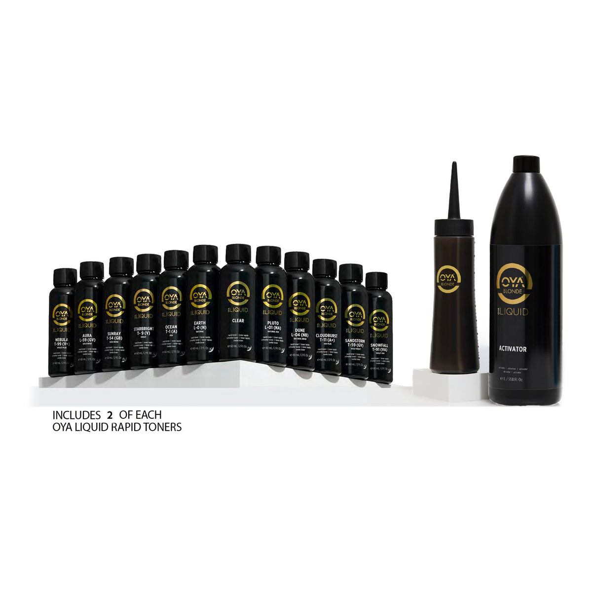 OYA Blonde Liquid Rapid Toner Intro