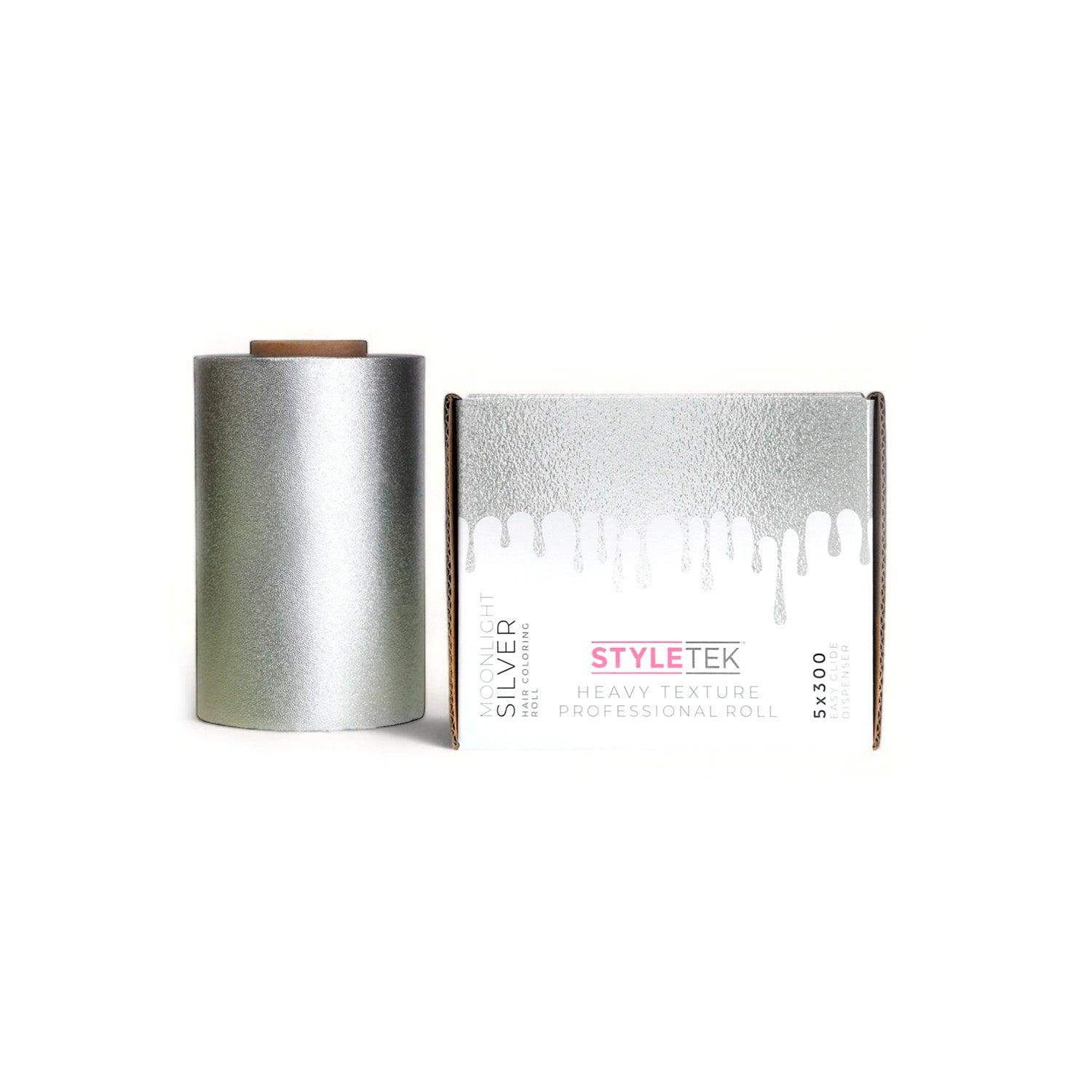 Styletek Moonlight Silver-Embossed (300Ft)