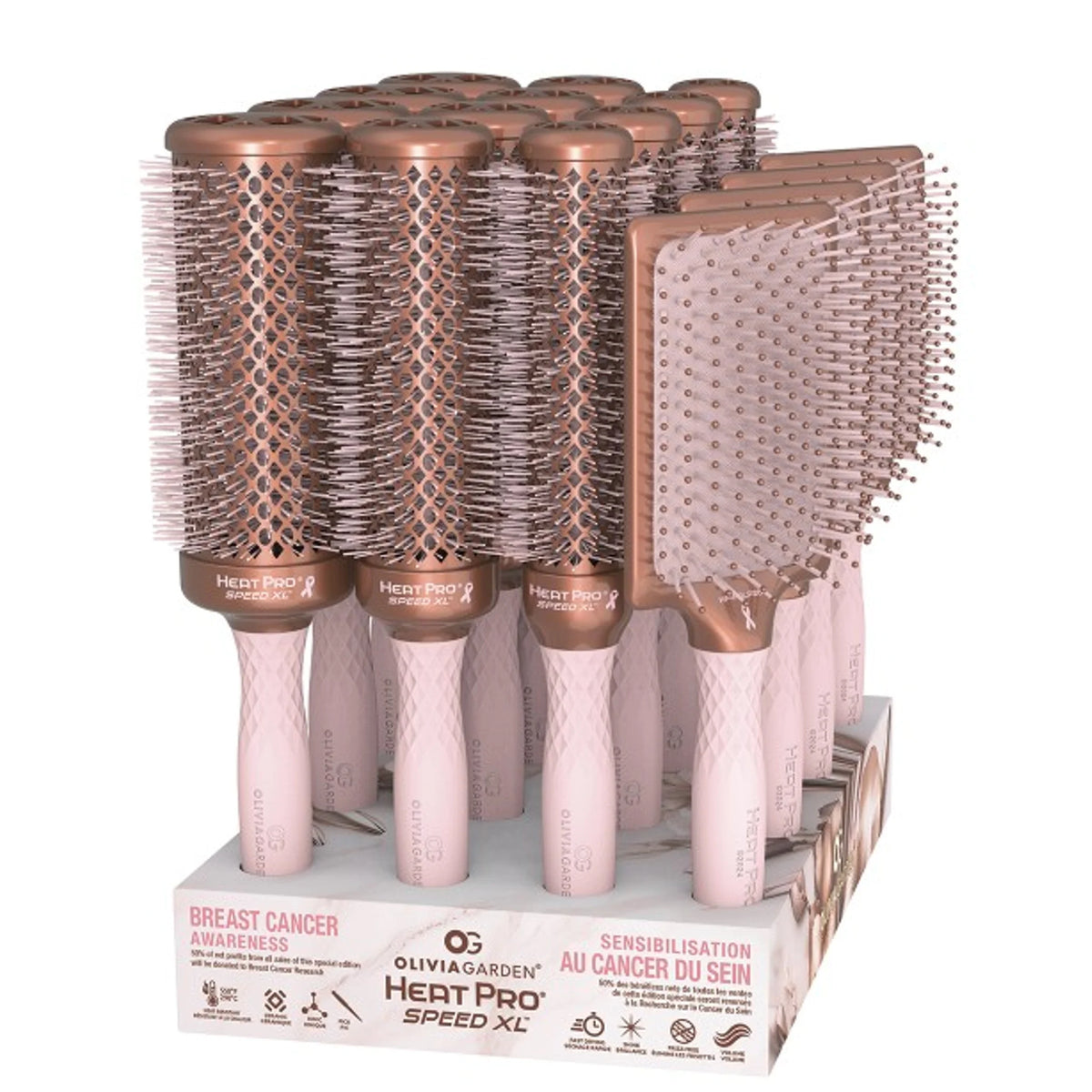 Olivia Garden Heat Pro Speed XL BCA 2026 Brushes