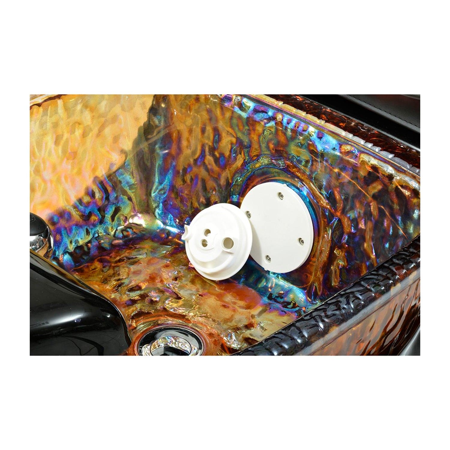 Pibbs PS65 San Marino Pipeless Pedicure Spa w/ Glass Bowl & Shiatsu Massage