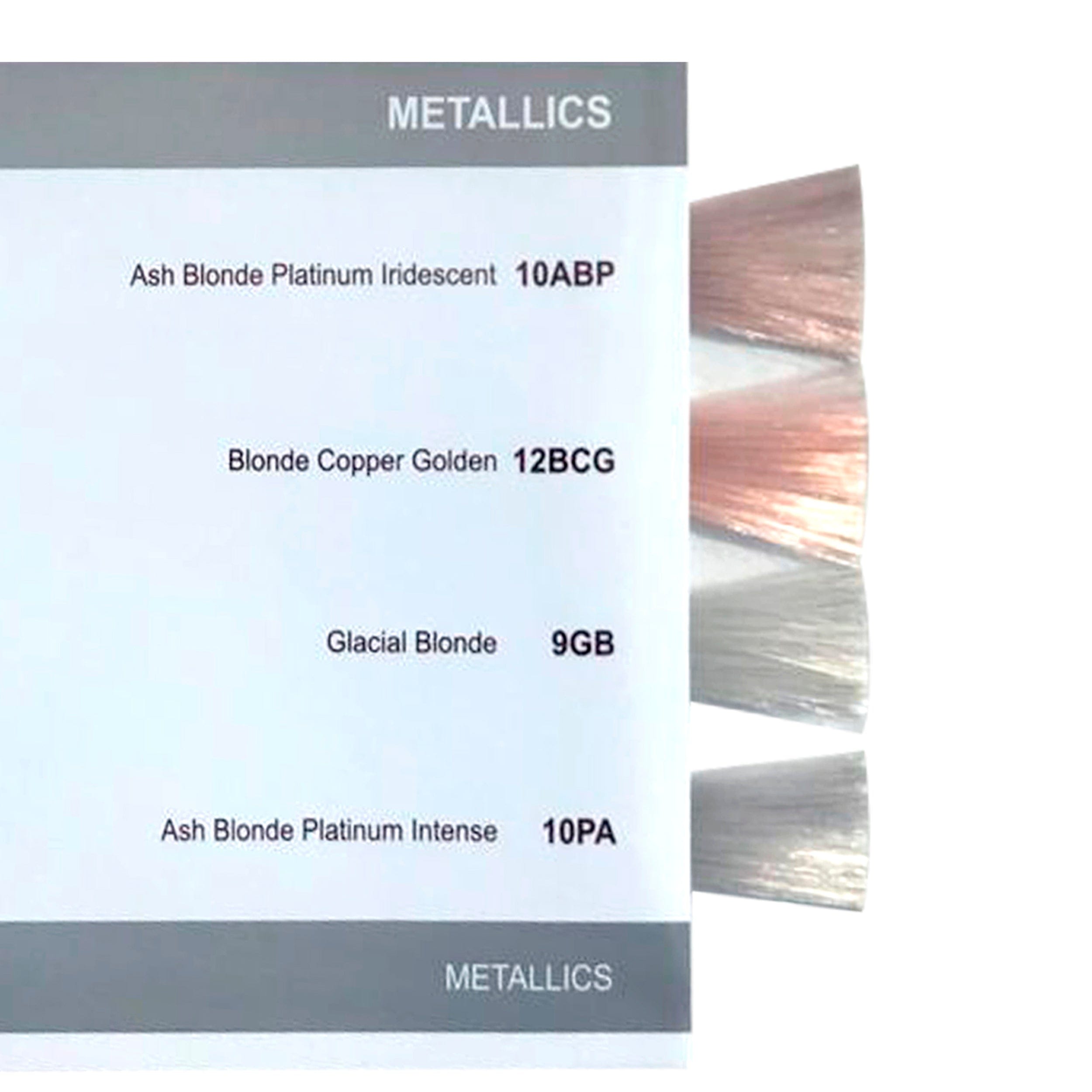 Prorituals Hair Color Metallics HIGH PERFORMANCE HAIR COLOR