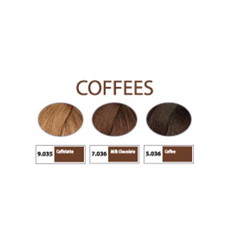 REF Soft Hair Color Toner, Coffees