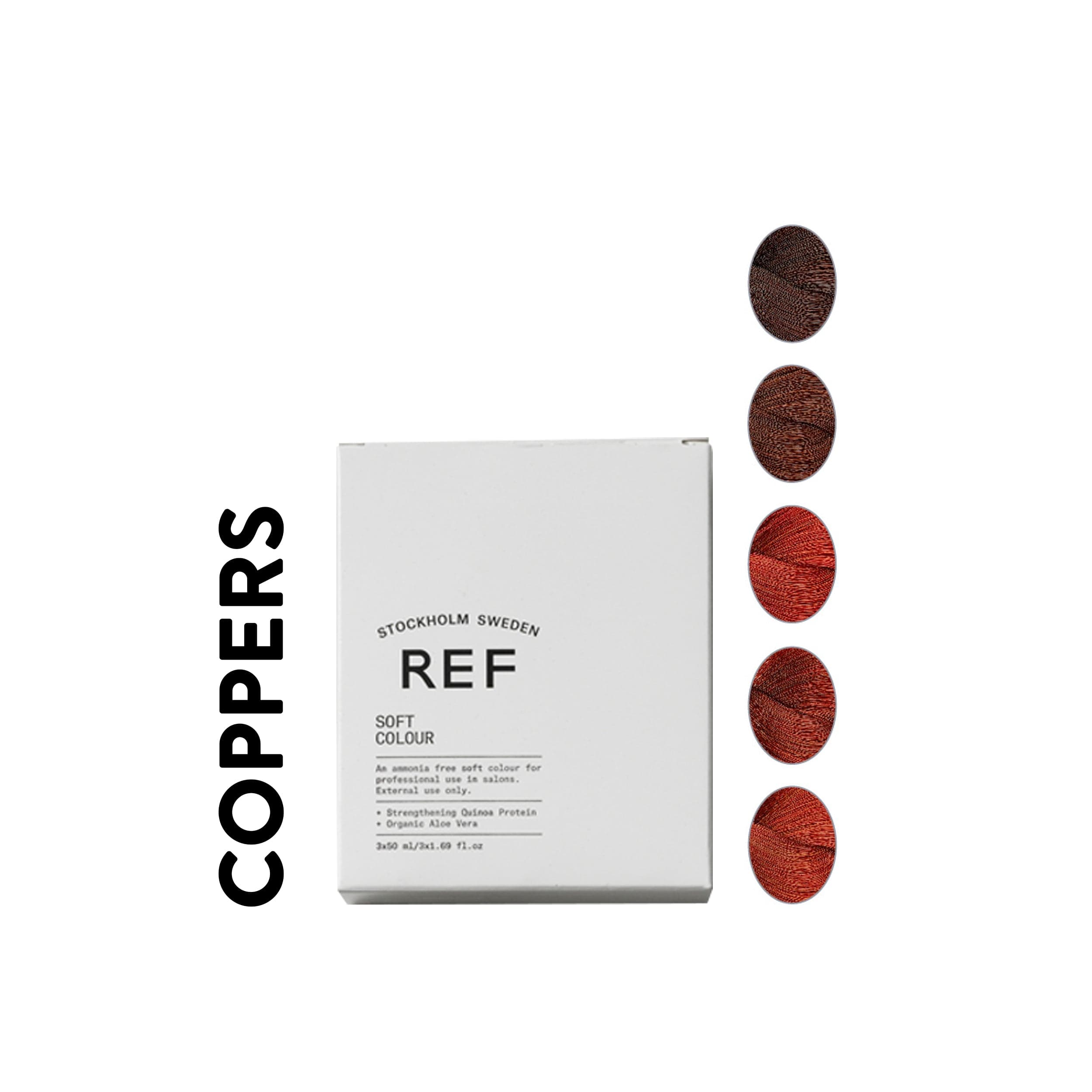 REF Soft Hair Color Toner, Coppers