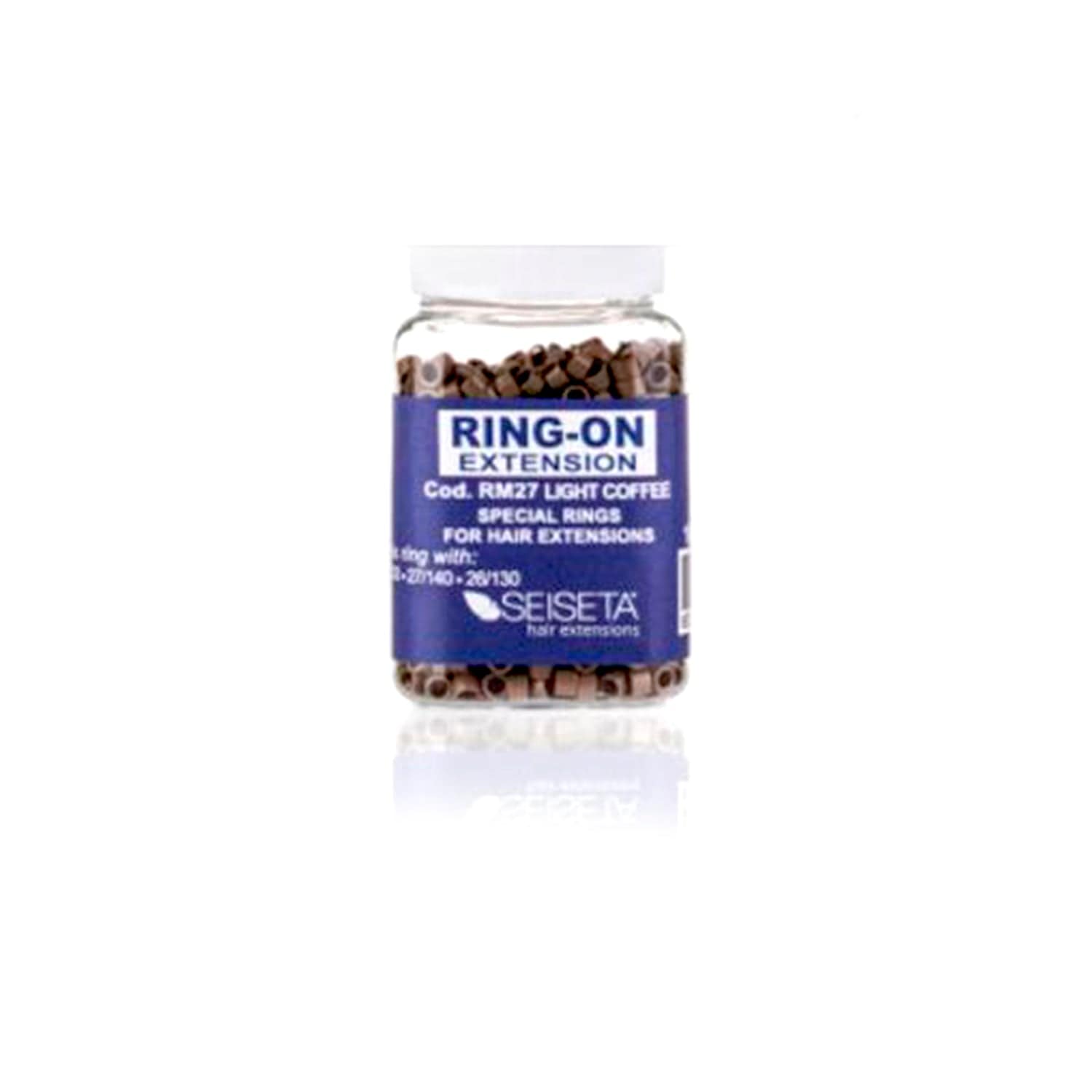Seiseta Aluminium Rings Kit Light Brown 1000 Pcs