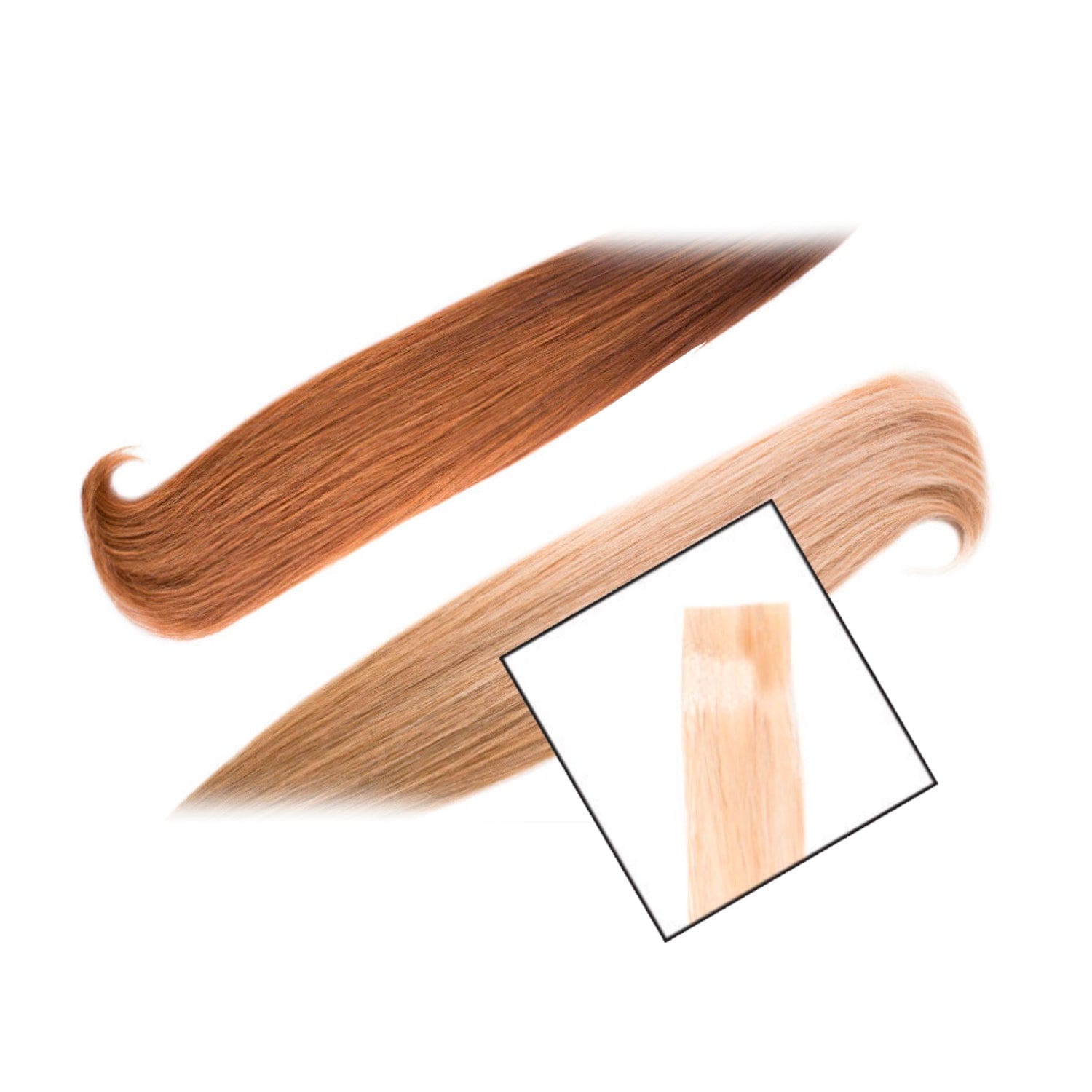 Seiseta Tape-In Hair Ombre Extensions