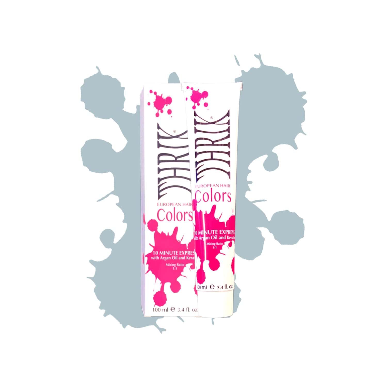 Thrix 10 Min Express Hair Color - ASH - Blue Natural Base