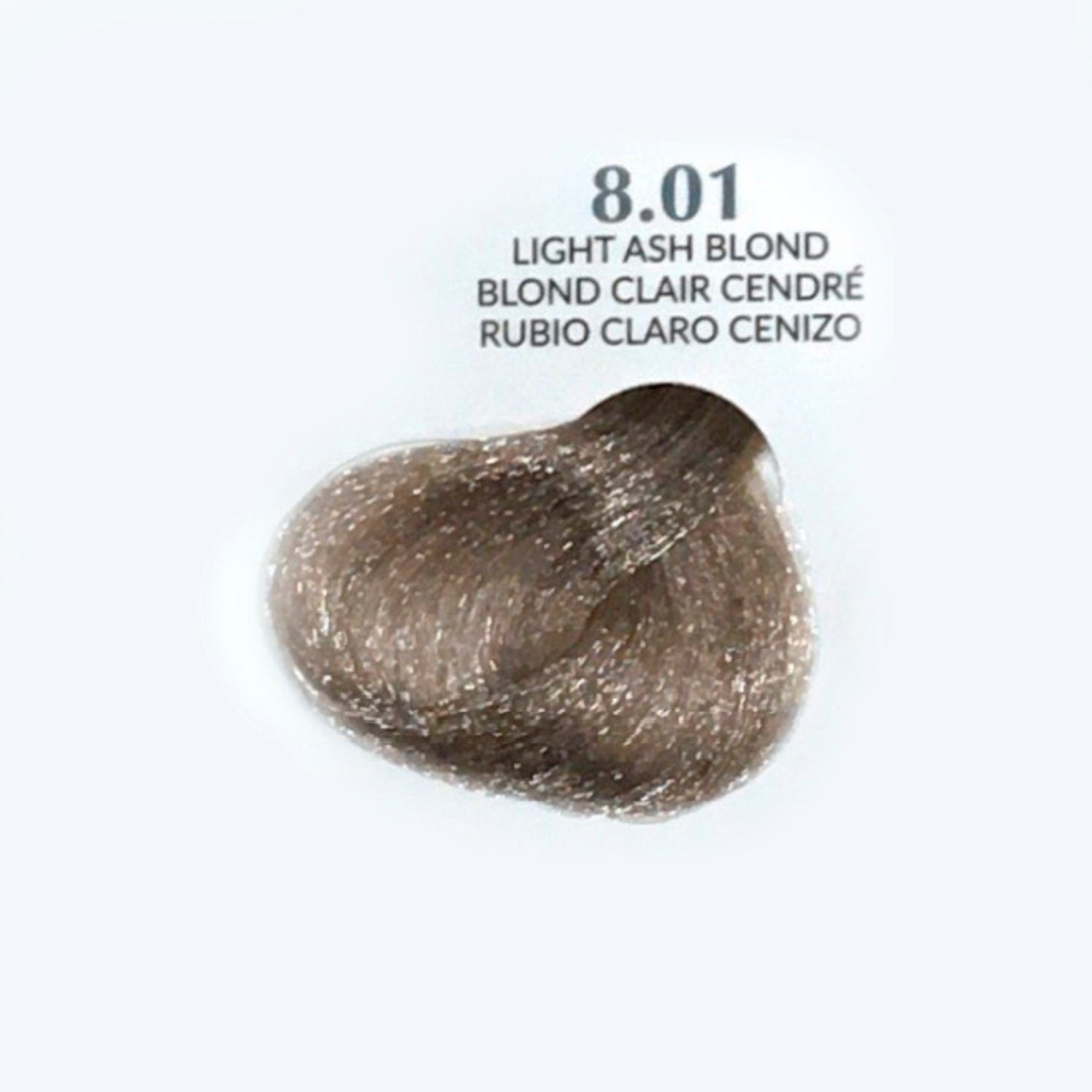 Thrix 10 Min Express Hair Color - ASH - Blue Natural Base 8.01 Light Ash Blond