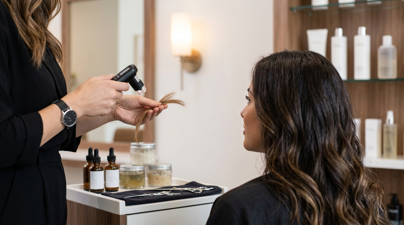 Hair Diagnostics: How to Conduct an Effective Pre-Service Consultation