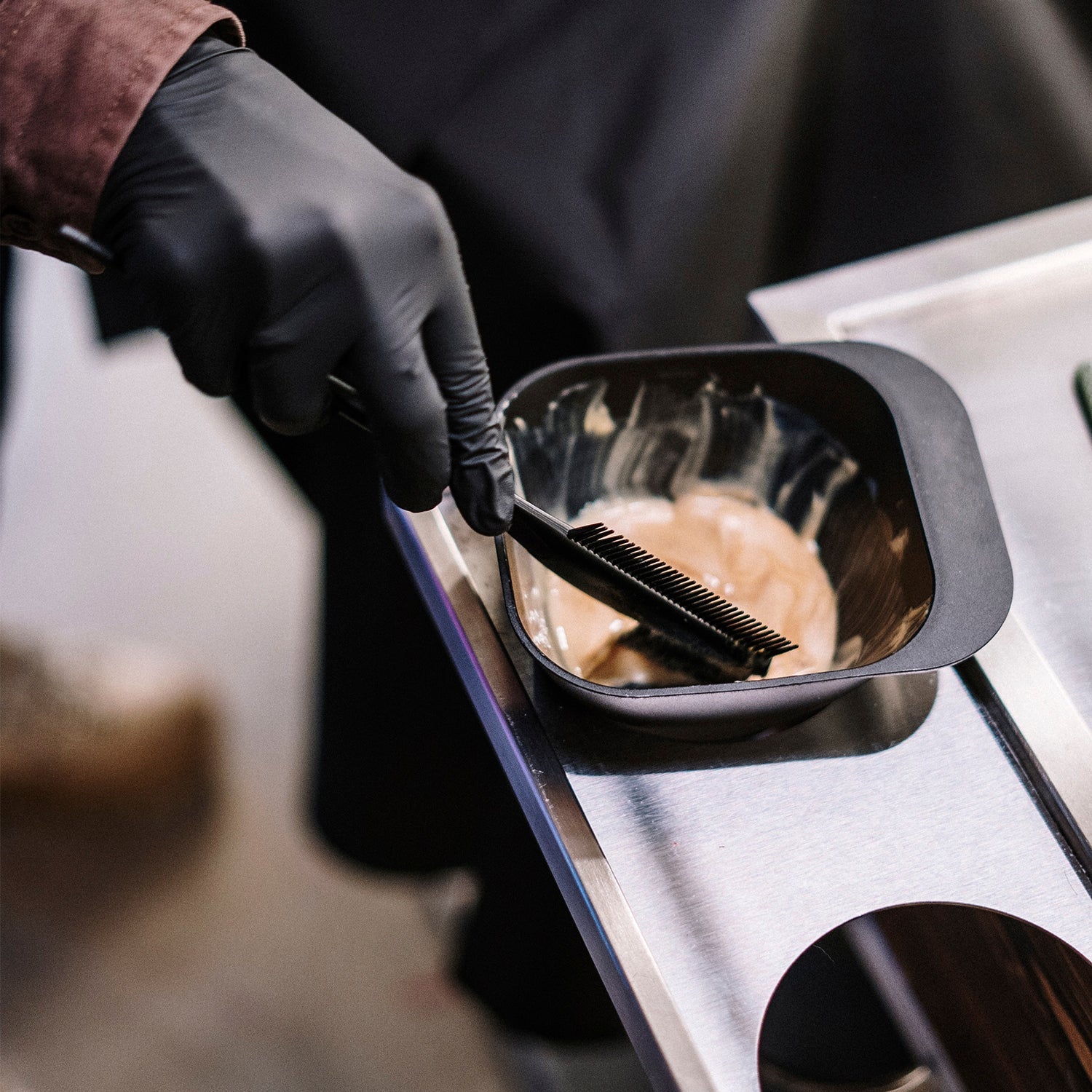  Professional Hair Color Bowls Brushes, Combs, Clips and Foils