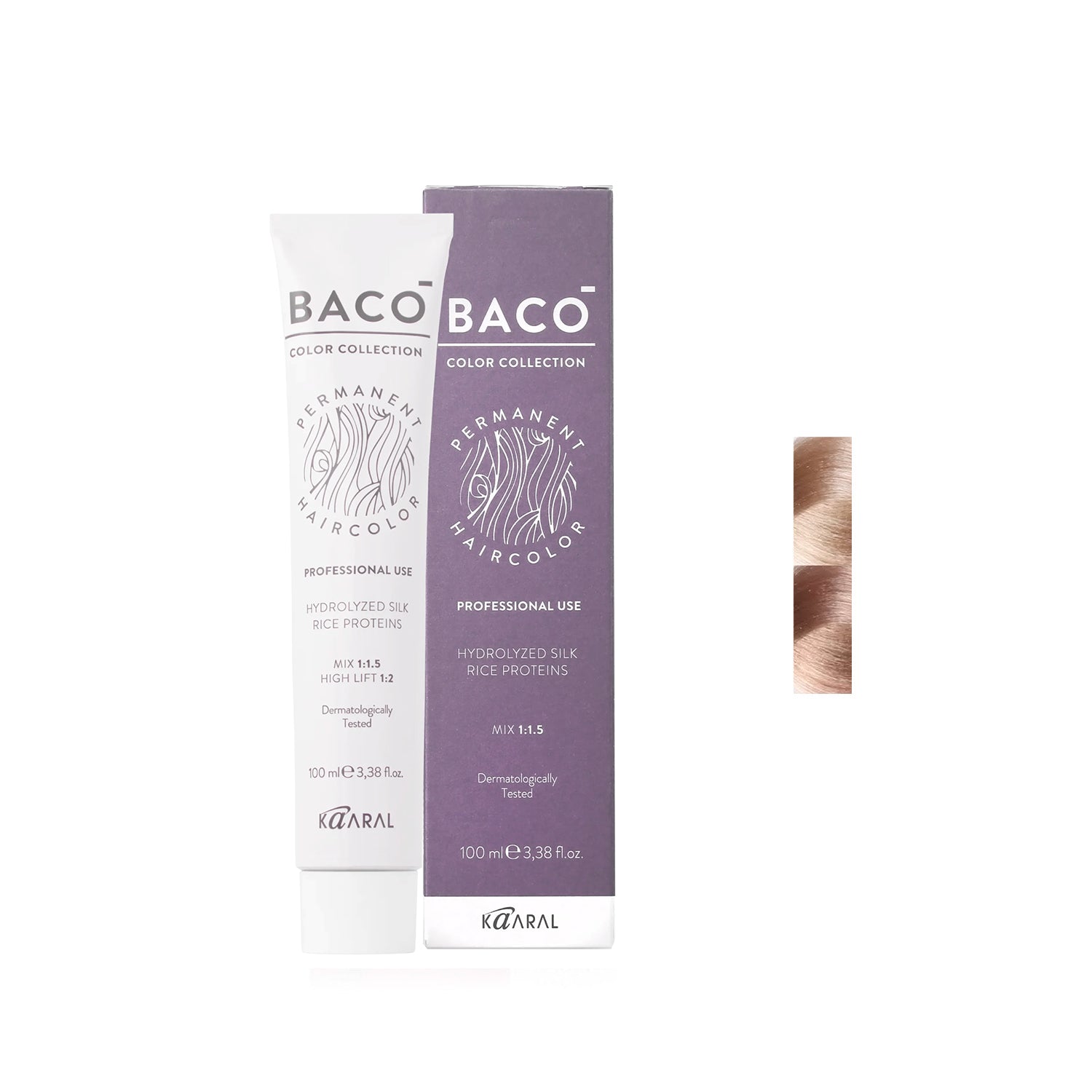 BACO Permanent Hair Color - Ash Red