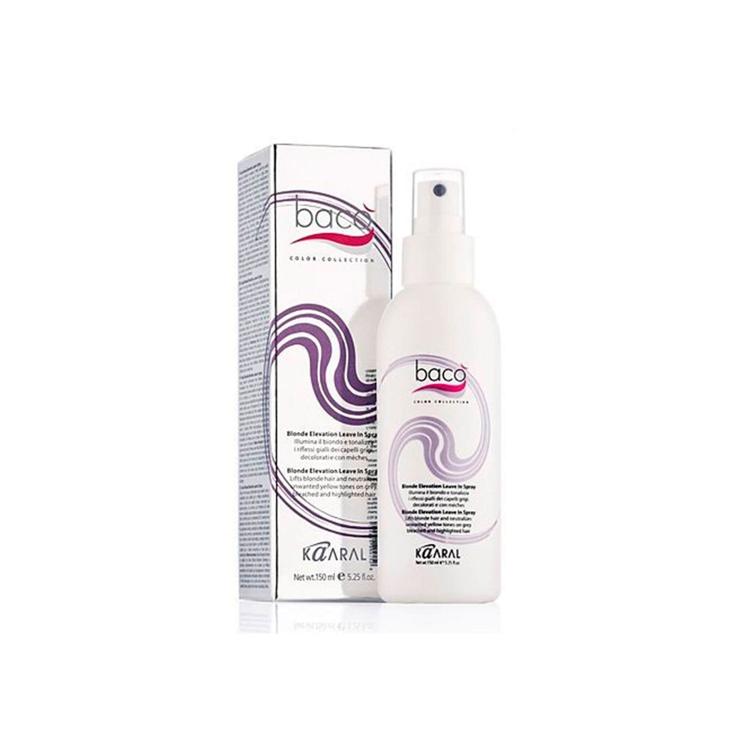 BACO Blonde Elevation Yellow Out Leave-in Spray