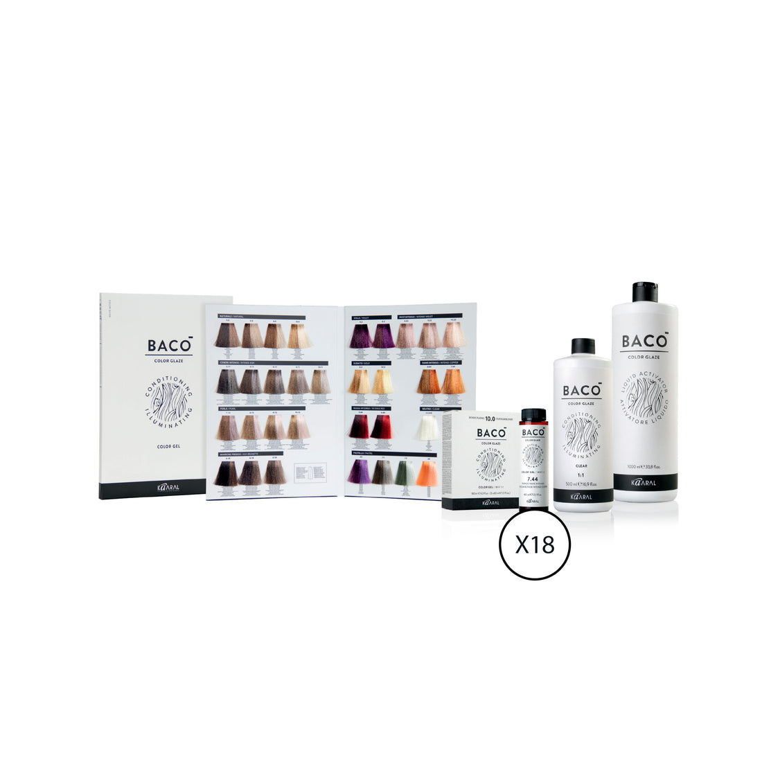 Baco Color Glaze Medium Intro Kit