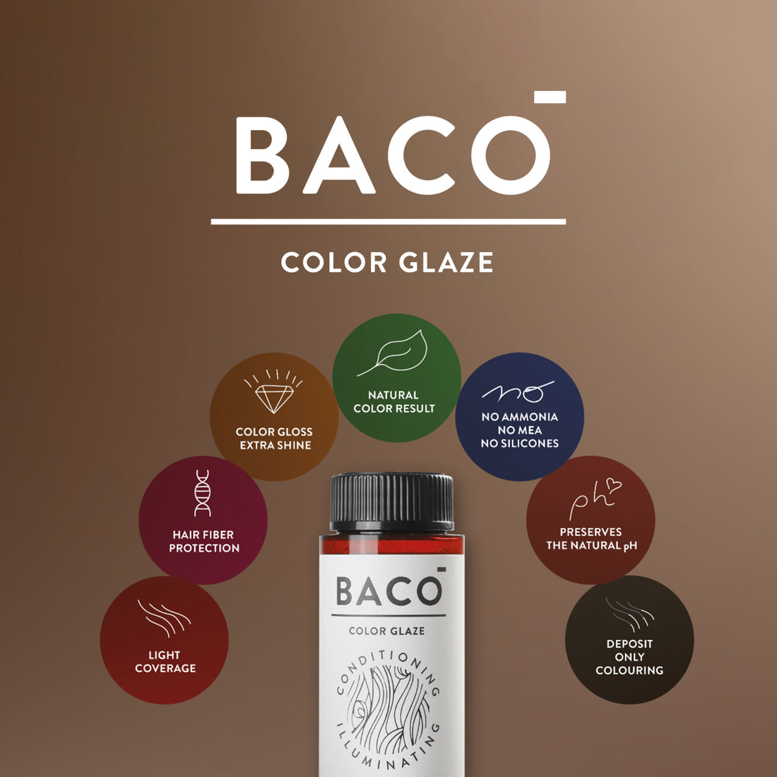 BACO Color Glaze Demi Color |   .11 Intense Ash