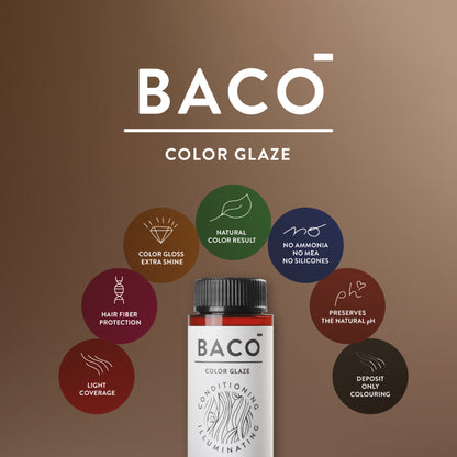 BACO Color Glaze Demi Permanent Hair Color | Naturals