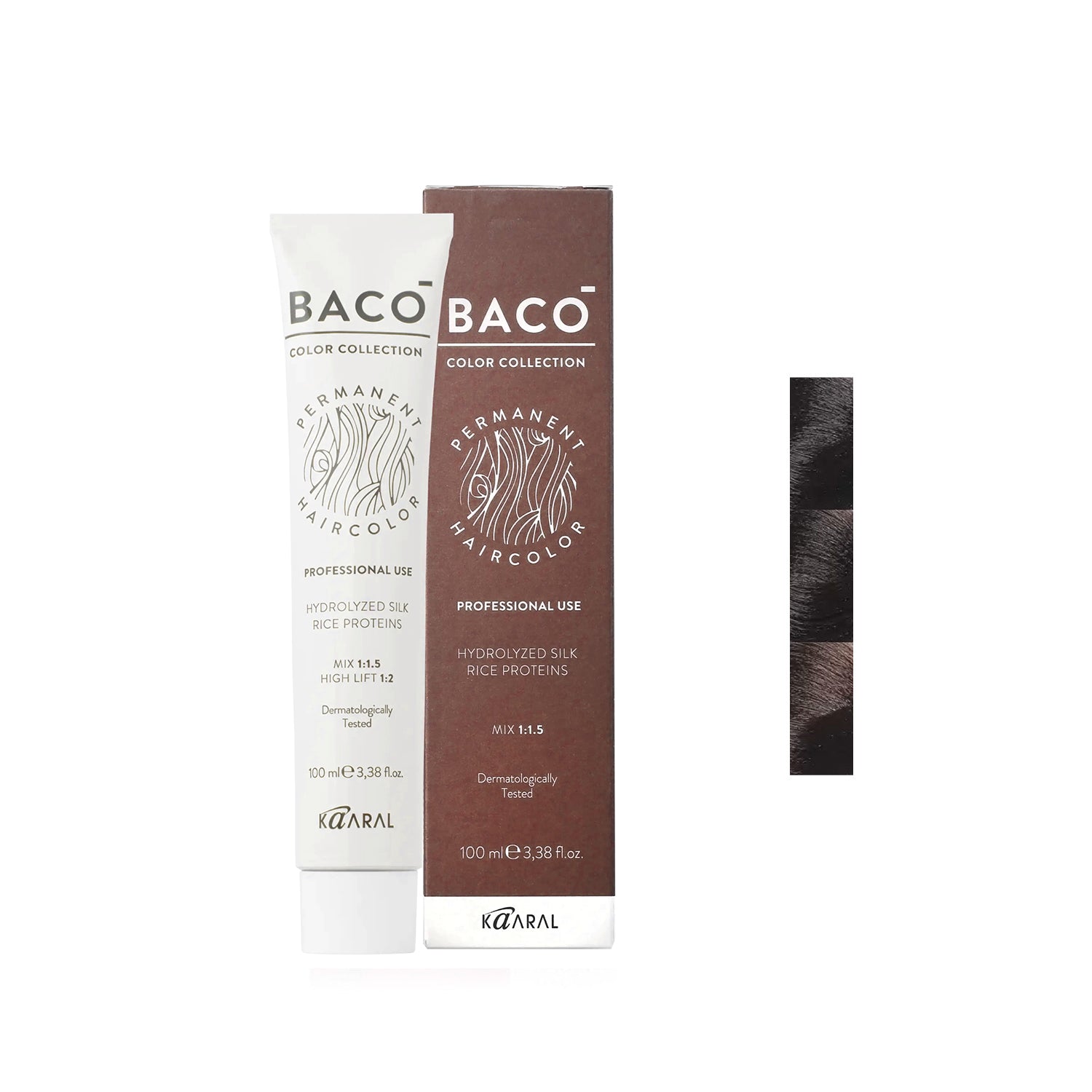 BACO Permanent Hair Color - Ash Brunette