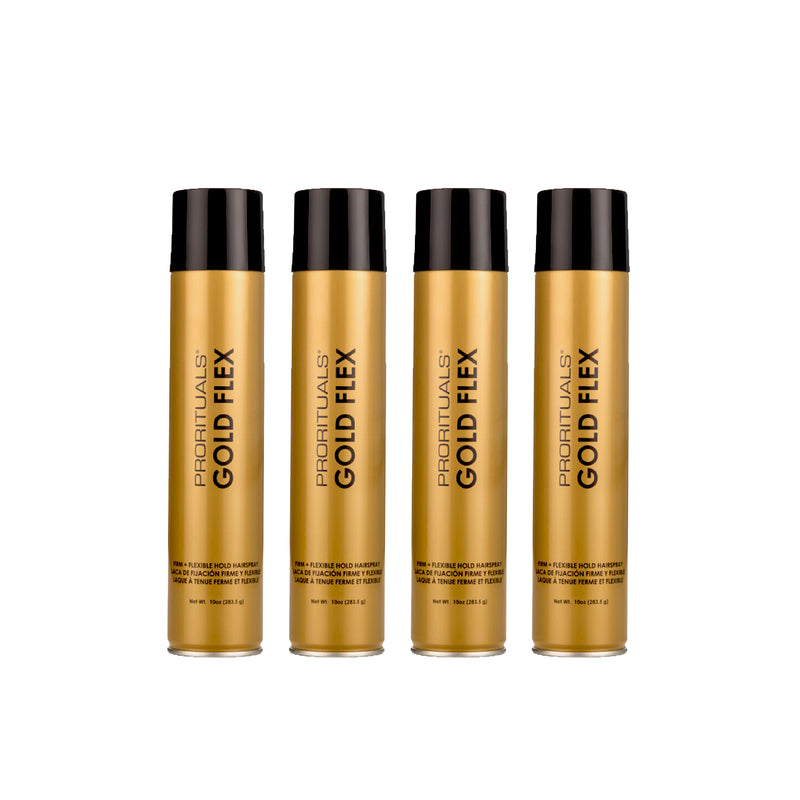 Prorituals Gold Flex Hairspray Buy 4 Get 2