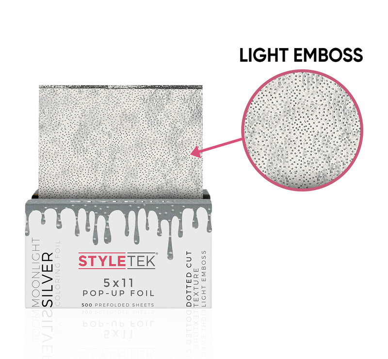 Styletek Silver Pop-Up Foil Light Emboss