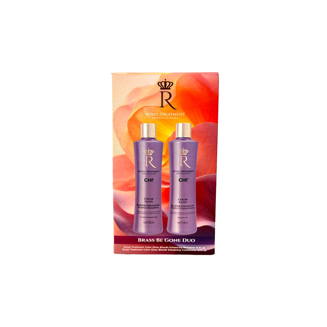 CHI Royal Treatment - Brass Be Gone Duo Box