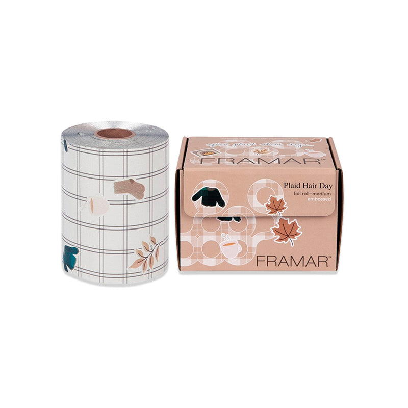 Framar - Plaid Hair Day Series - Embossed Roll