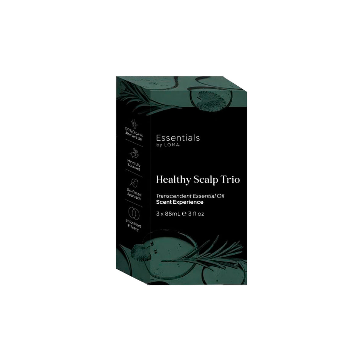 Essentials by Loma Healthy Scalp Travel Trio