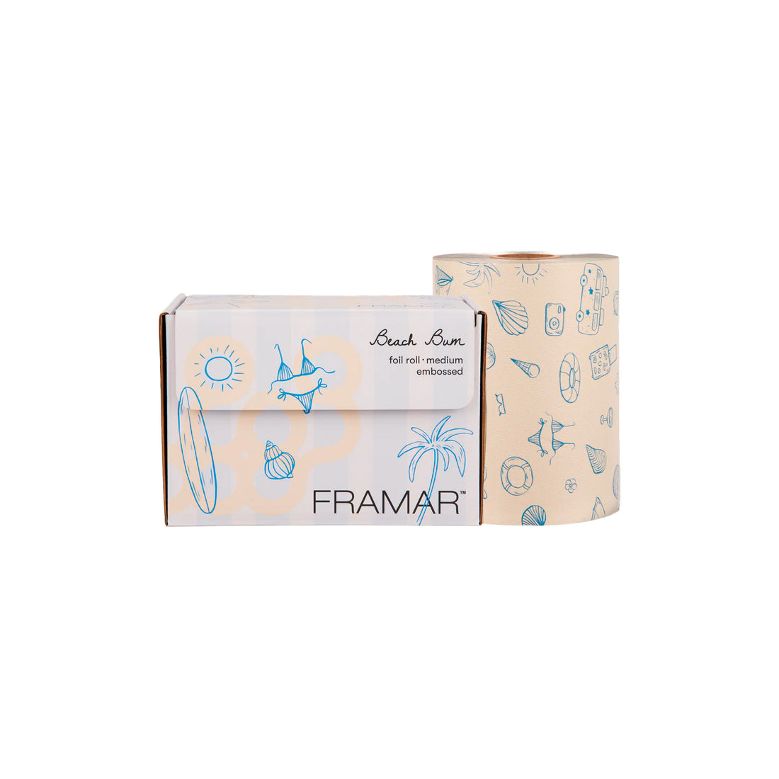 Extra Beach Bum Embossed Roll