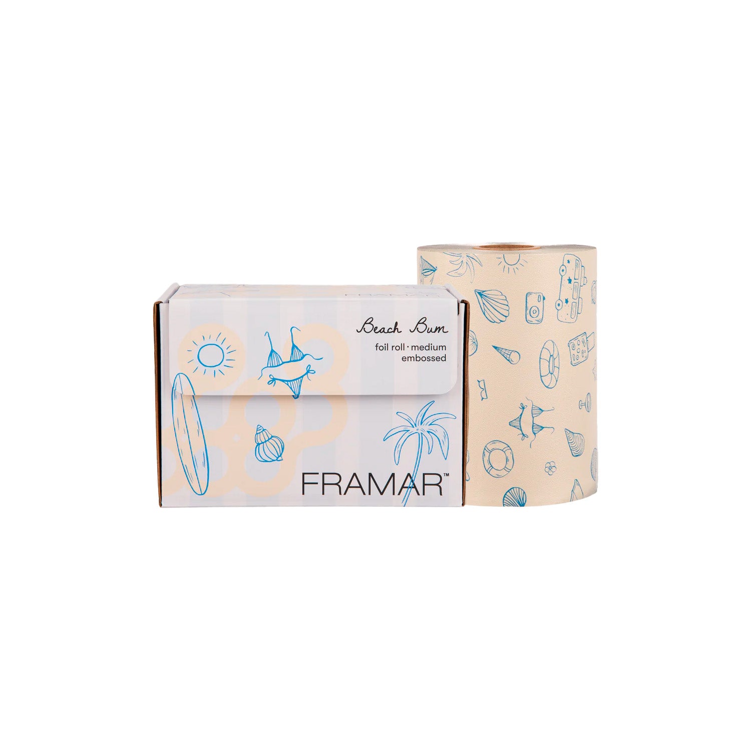 Extra Beach Bum Embossed Roll