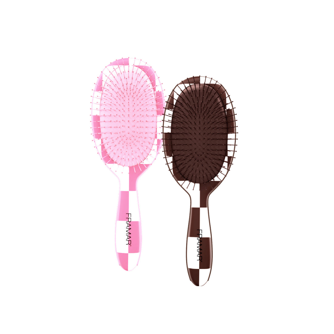 Framar Checkered Detangle Brushes