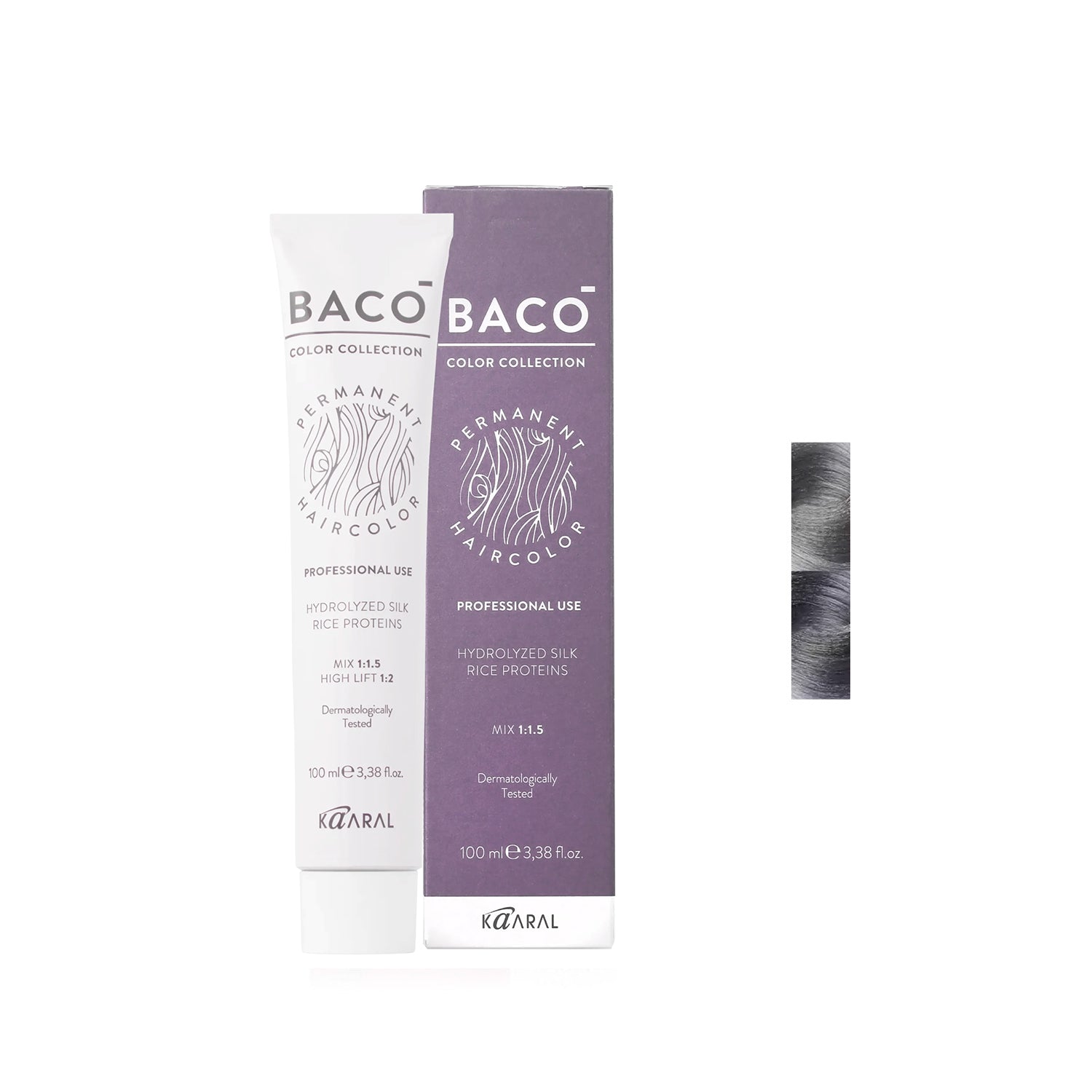 BACO Permanent Hair Color - Intense Ash