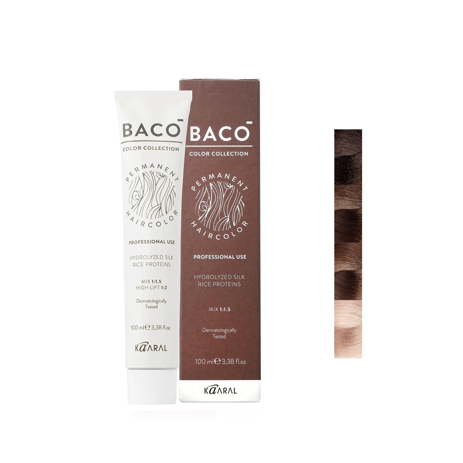 BACO Permanent Hair Color - Intense Brunette