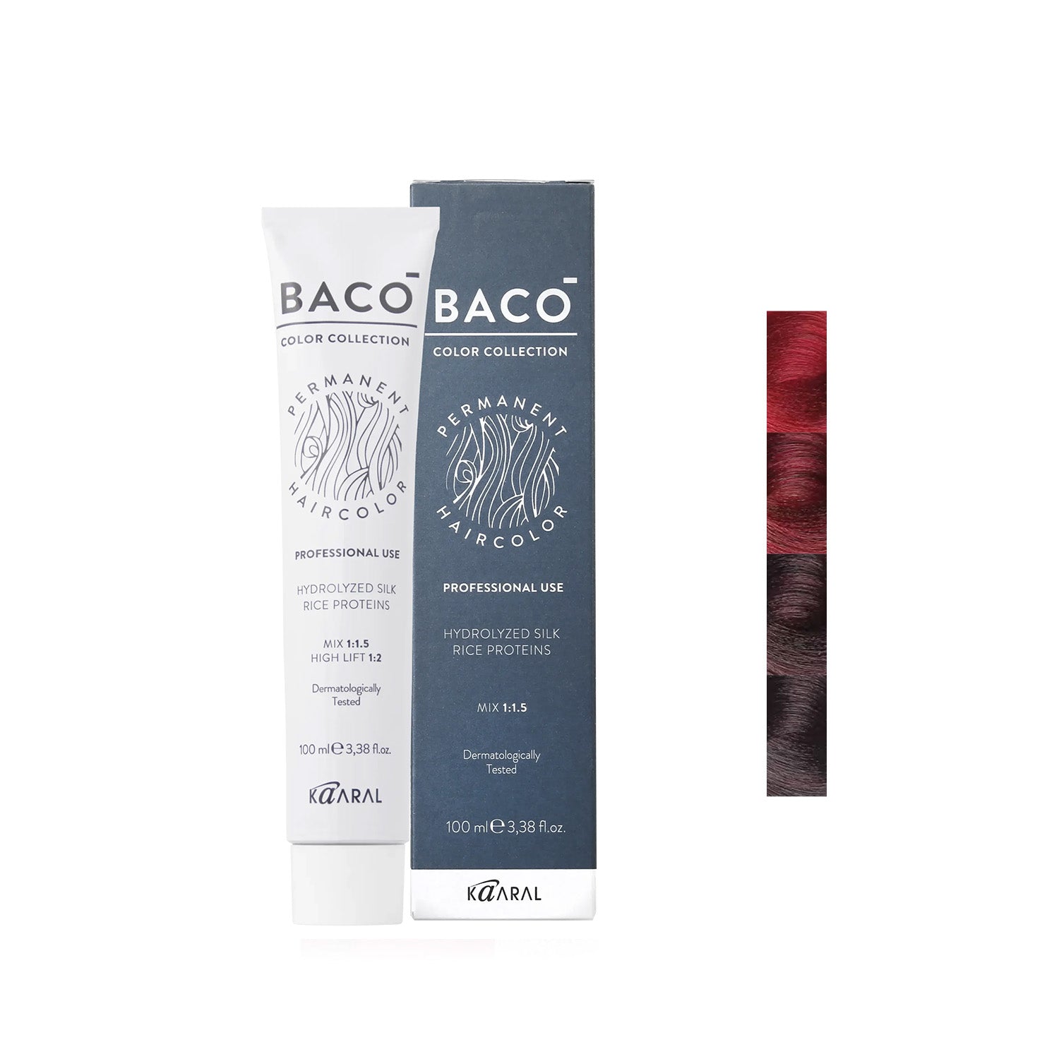 BACO Permanent Hair Color - Intense Red