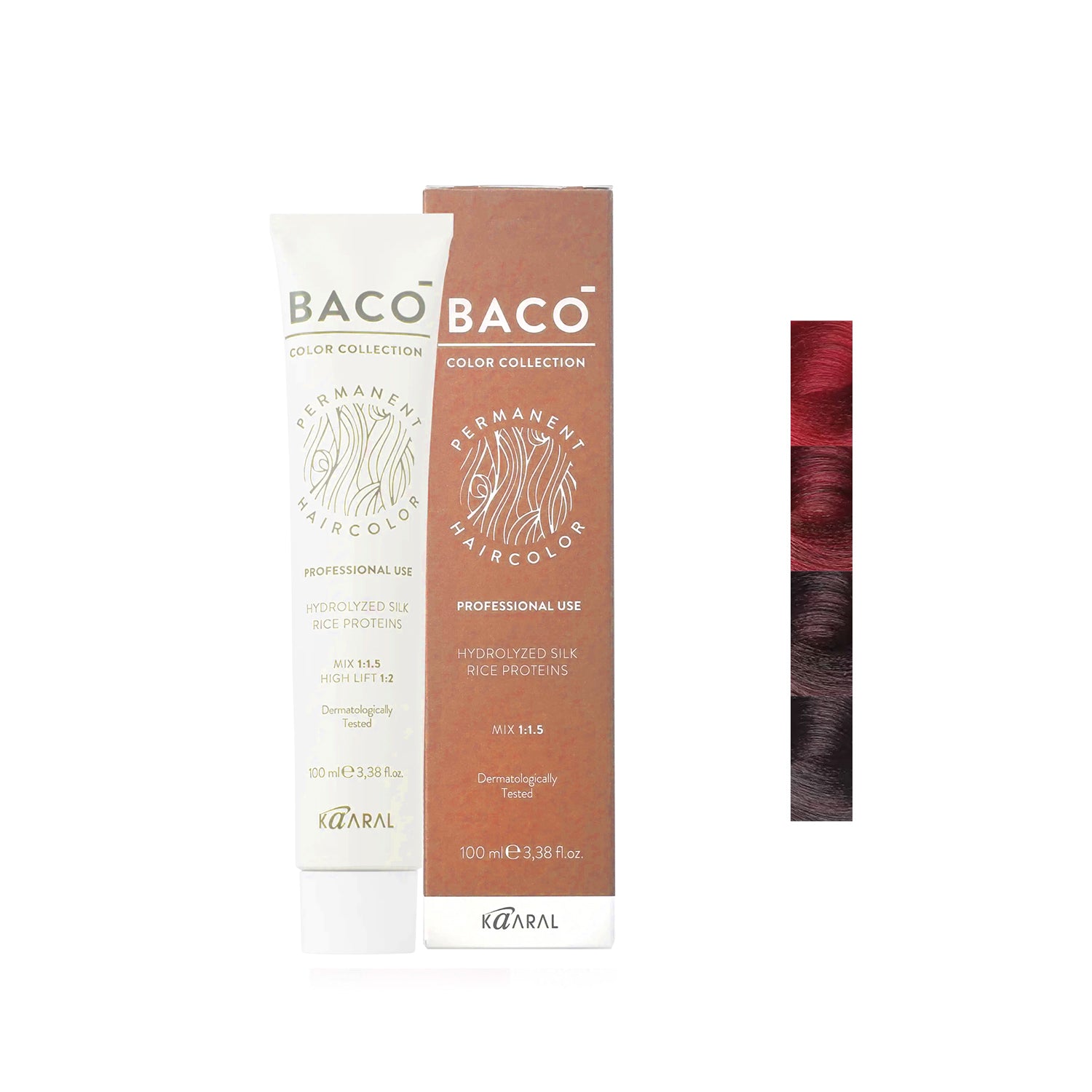 BACO Permanent Hair Color - Intense Red