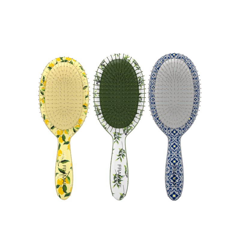 Framar Limoncello Series Detangler Brushes