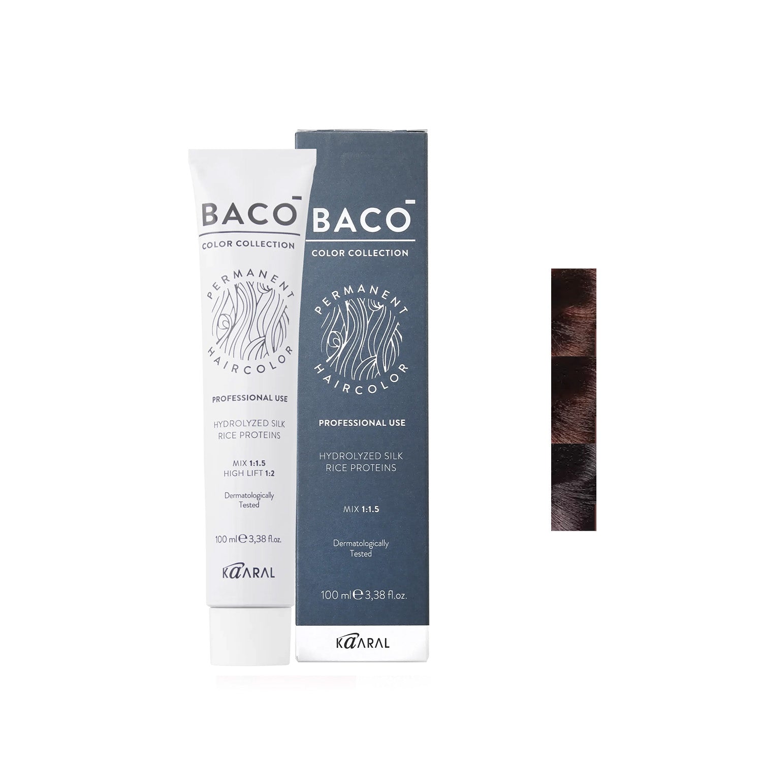 BACO Permanent Hair Color - Brunette Mahogany