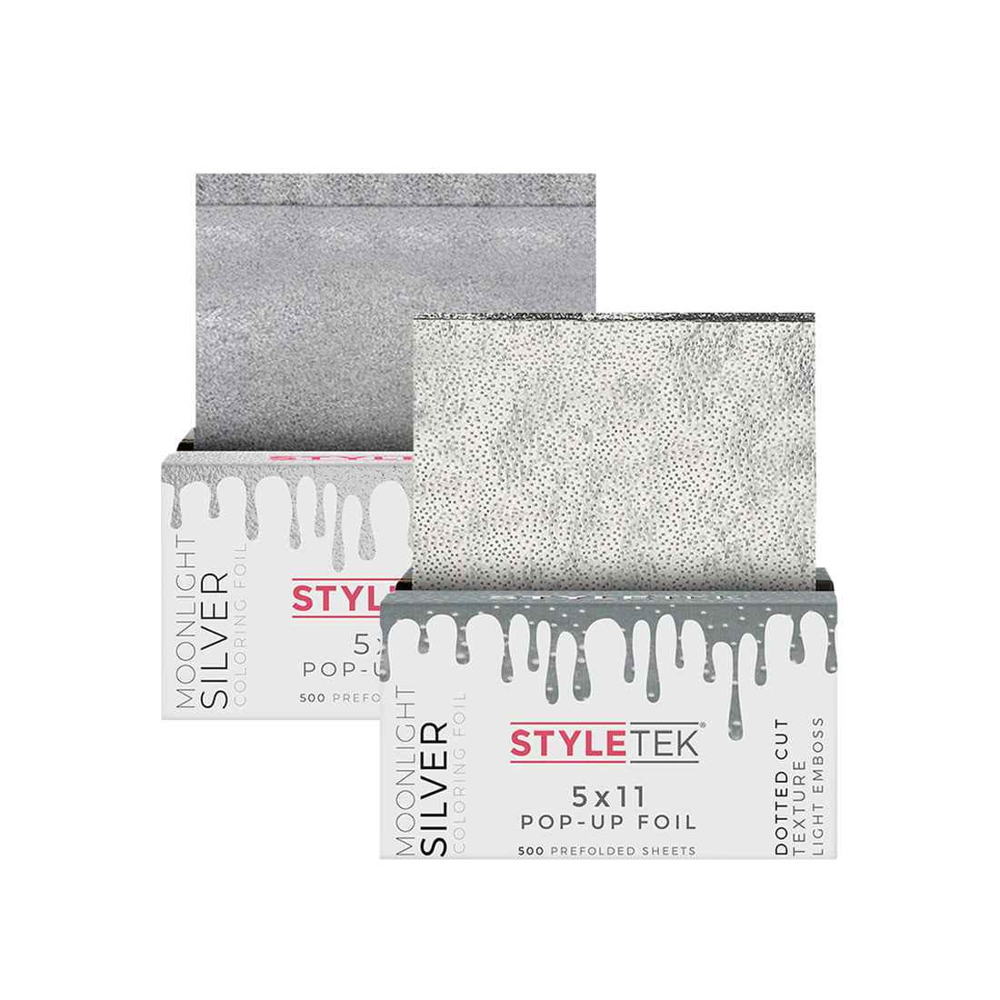 Styletek Silver Foil Pop-Up Duos