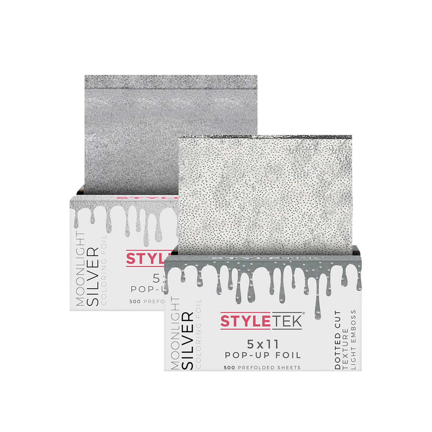 Styletek Silver Foil Pop-Up Duos