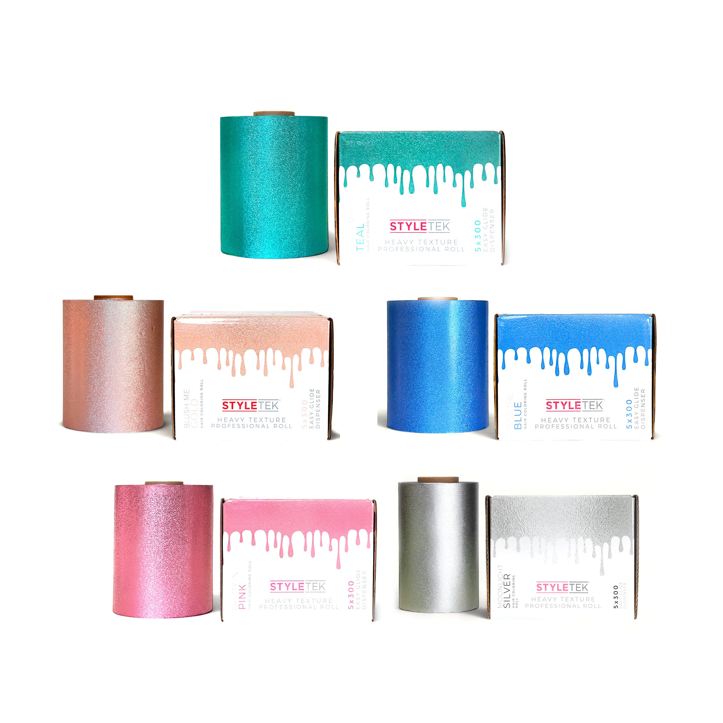 Styletek - Embossed Rolls Blue