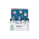 Styletek 5 x 11  400 ct Pop-Up Foil Let It Globe! New Holiday Collection
