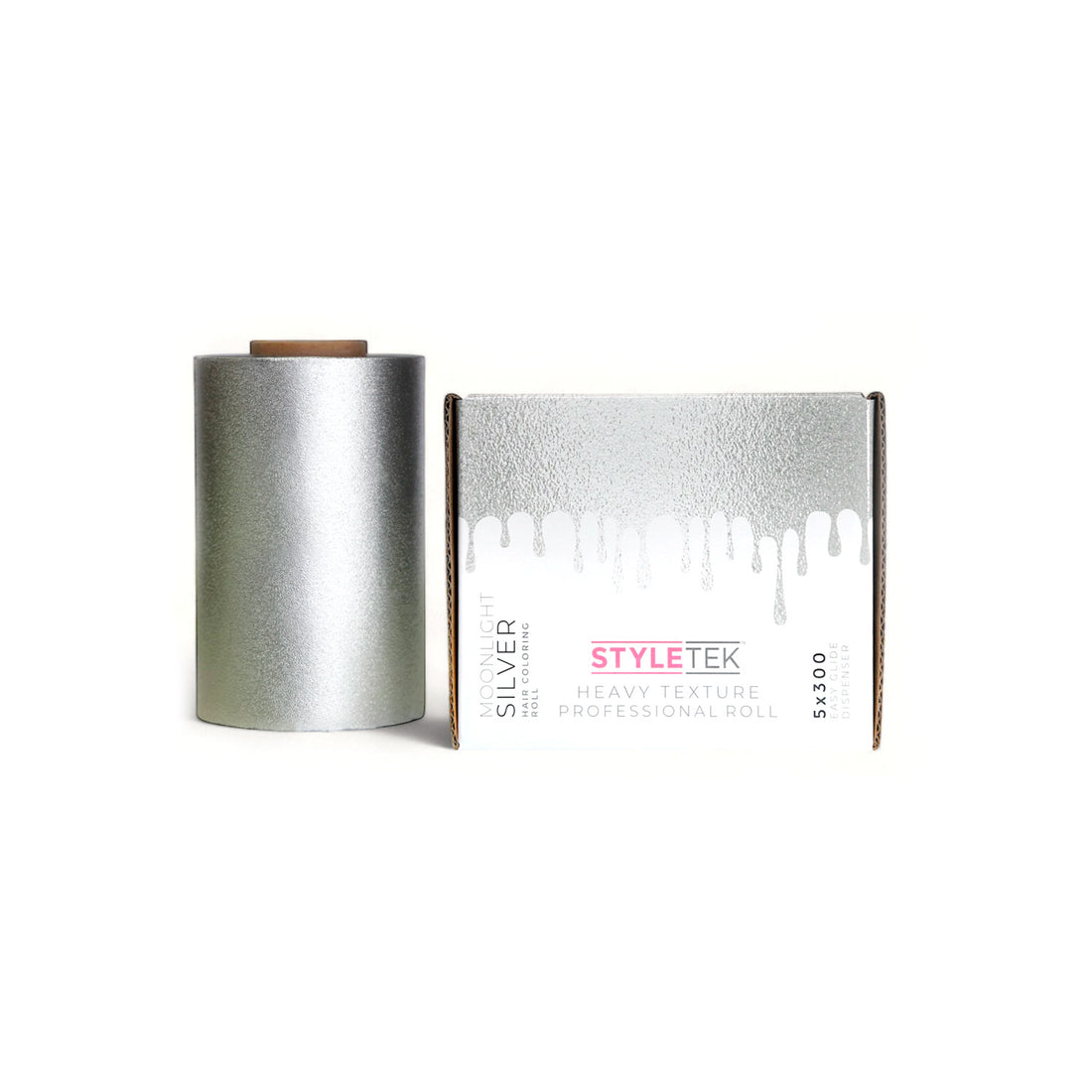 Styletek Moonlight Silver-Embossed (300Ft)