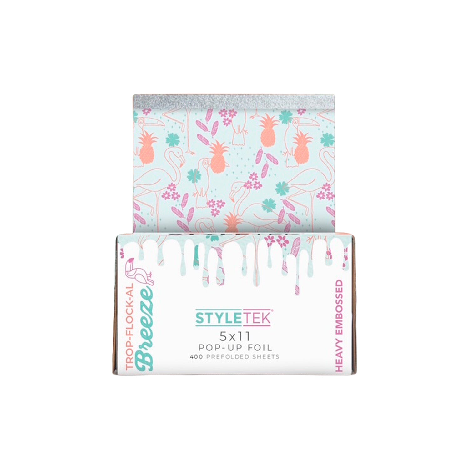 Styletek Trop-Flock-al Breeze  NEW FOIL 5 x 11 Pop Up Foil