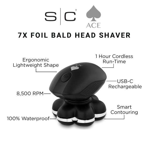 Stylecraft Ace Balding 7 Head Shaver