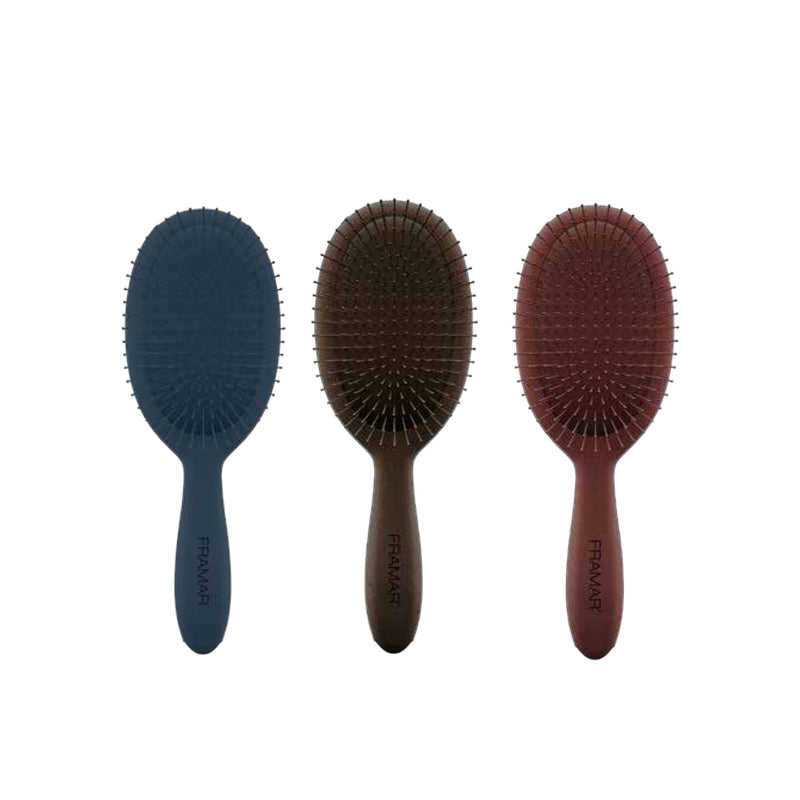 Framar Dark Academia Detangler Brushes Display