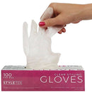 Styletek Black & Pink Coloring Gloves