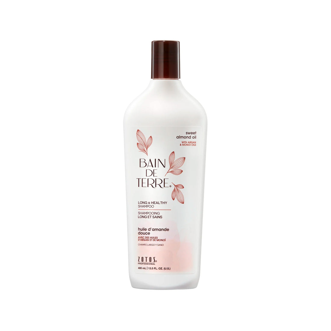 Bain De Terre Sweet Almond Oil Long &amp; Healthy Shampoo