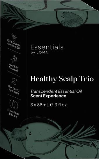 Essentials by Loma Healthy Scalp Travel Trio