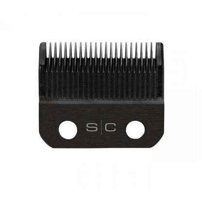 Alpha Clipper Blade with Black Diamond Fixed Blade and Gold Titanium Cutter