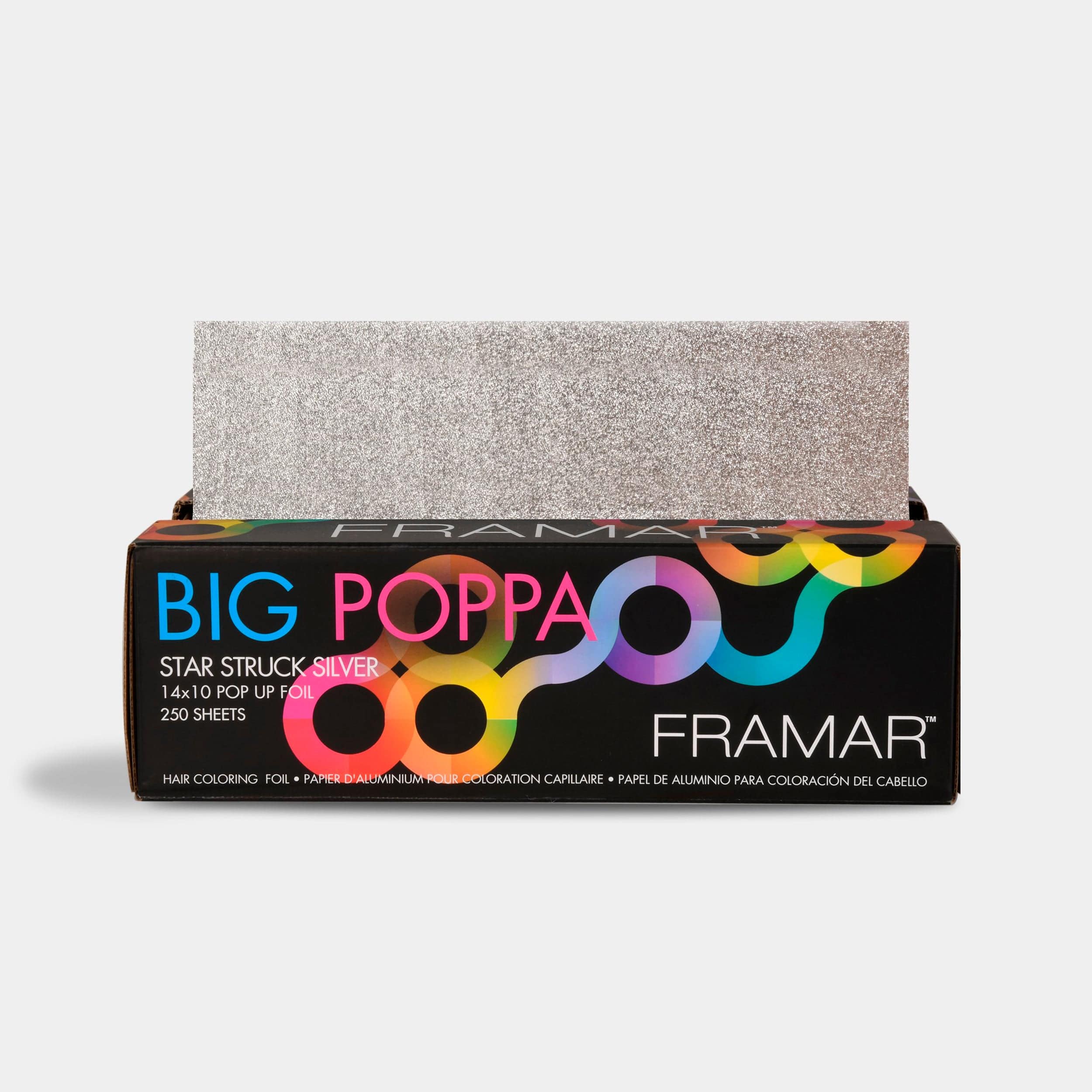 Framar 10x14 Big Poppa Pop Ups Star Struck Silver 250 Sheets